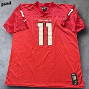 Arizona Cardinals Jersey Mens XL Red NFL Football Larry Fitzgerald 11 Reebok